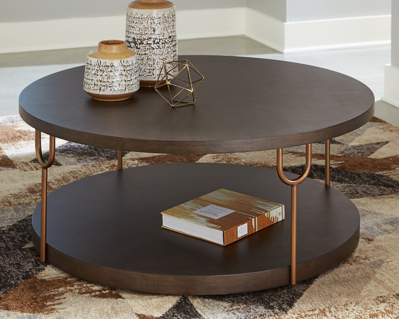 Ashley Express - Brazburn Round Cocktail Table