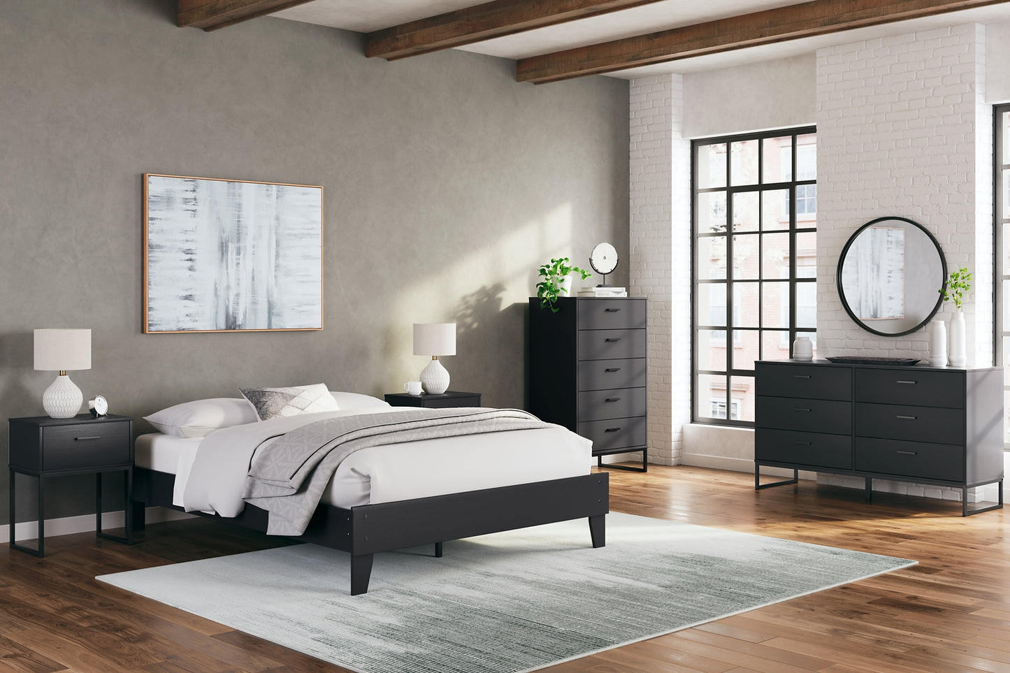 Ashley Express - Socalle  Platform Bed