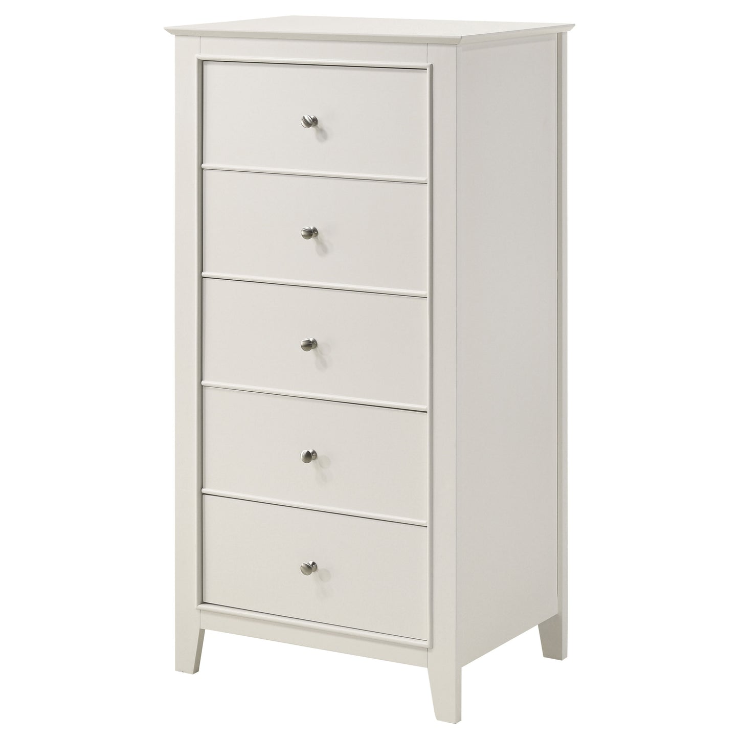 Selena 5-drawer Bedroom Chest Cream White