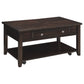 Bradford Rectangular Wood Lift Top Coffee Table Walnut